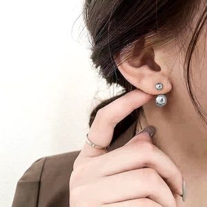Any 4/$25! Silver Sphere Studs w/Matching Larger Sphere Jacket Back Earrings